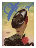 L'Officiel, August 1938 - Le Monnier Juliste tekijänä Lbenigni