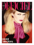 L'Officiel, September 1981 - Yves Saint Laurent Affiche par Antonio Guccione