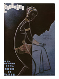 L'Officiel, May 1931 - Mme Agnès Kunstdrucke von Jean Dunand