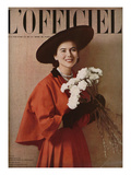 L'Officiel, Special Issue - Ensemble de Christian Dior Poster by Philippe Pottier