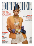 L'Officiel, April-May 1991 - Meghan Habillée Par Chanel Boutique Print by Gianpaolo Vimercati