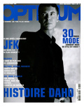 L'Optimum, November 2003 - etienne Daho, en Total Look Hedi Slimane pour Dior Poster by Matthias Vriens