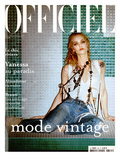 L'Officiel, 2004 - Vanessa Paradis Posters par John Nollet