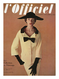 L'Officiel, March 1953 - Ensemble de Jacques Fath Posters by Philippe Pottier