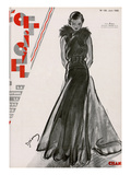 L'Officiel, June 1932 - Création Chanel Posters par  Drian