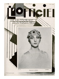 L'Officiel, March 1928 - Mlle de Rowera Prints by Madame D'Ora & Jean Dunand