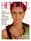 L'Officiel, May 1987 - en Hommage À Christian Dior, une Création de Marc Bohan Affiches par Walter Chin