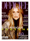 L'Officiel, October 1997 - Sarah Thomas Porte Le Manteau de La Rentrée Créé Par Trussardi Prints by Neil Kirk