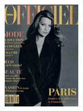 L'Officiel, November 1993 - Evelina Manna Poster by Francesco Scavullo