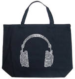 Headphones - Music Genres Sac cabas