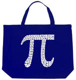 First 100 Digits of Pi Tote Bag
