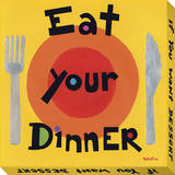 Eat Your Dinner Stretched Canvas Print