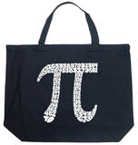 First 100 Digits of Pi Tote Bag
