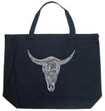 Cowskull - Country Song Titles Sac cabas