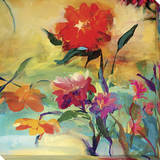 Wild Garden Stretched Canvas Print
