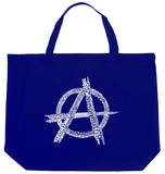 Anarchy - Punk Song Titles Tote Bag