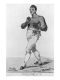 Boxing: Thomas Molineaux Giclee Print by Richard Dighton