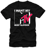 MTV - Want Logo T-shirts