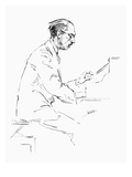 Igor Stravinsky (1882-1971) Giclee Print by Hilda Wiener
