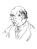 Arnold Schoenberg Giclee Print by B.F. Dolbin