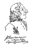 Antonio Vivaldi (c1675-1741) Giclee Print by Pier Leone Ghezzi