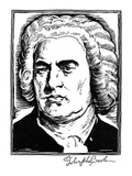 Johann Sebastian Bach Giclee Print by Samuel Nisenson