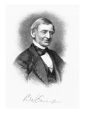 Ralph Waldo Emerson Giclee Print by Samuel Hollyer