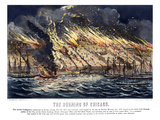 Chicago: Fire, 1871 Giclee Print by  Currier & Ives