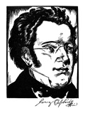 Franz Schubert (1797-1828) Giclee Print by Samuel Nisenson
