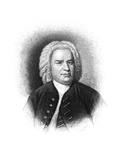 Johann S Bach (1685-1750) Giclee Print by Samuel Hollyer