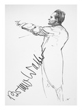 Bruno Walter (1876-1962) Giclee Print by Hilda Wiener