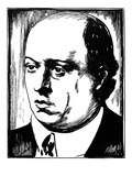 Arnold Schoenberg Giclee Print by Samuel Nisenson