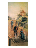 Columbia Bicycles Poster Giclee Print by  Donaldson Brothers