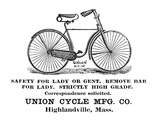 Bicycle Advertisement, 1890 Giclee Print