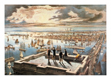 New York Harbor, c1882 Giclee Print by  Currier & Ives