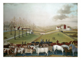 Hicks: Cornell Farm, 1848 Giclee Print by Edward Hicks