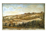 Farmer Plowing Giclee Print by Ludwig Gottfried von Redeken