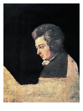 Wolfgang Amadeus Mozart Giclee Print by Joseph Lange