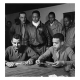 WWII: Tuskegee Airmen, 1945 Giclee Print by Toni Frissell
