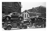 Ohio: Auto Transport, 1940 Giclee Print by Arthur Rothstein