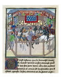 Knights in Tournament Giclee Print
