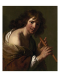 Moreelse: Flute Player Giclee Print by Paulus Moreelse
