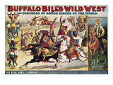 Buffalo Bill: Poster, 1899 Giclee Print