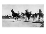 Ohio: Horse Race, 1904 Giclee Print by O.V. Greene