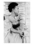 Eartha Mae Kitt (1927-2008) Giclee Print by Carl Van Vechten