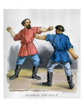 Russian Boxers, c1836 Giclee Print by Fedor Solntsev