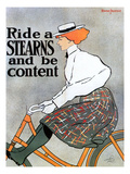 Bicycle Poster, 1896 Giclee Print by Edward Penfield