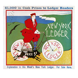 Newspaper Promotion, 1895 Giclee Print by Henry B. Eddy