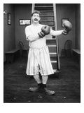 Silent Film Still: Boxing Giclee Print