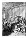 Declaration of Independence Giclee Print by Johann Heinrich Ramberg